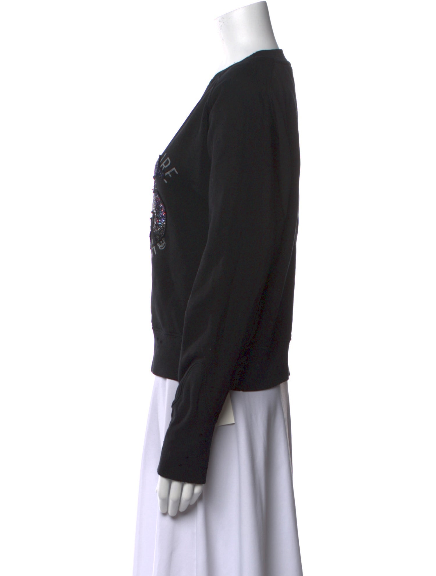 Zadig & Voltaire Graphic Print Crew Neck Sweatshirt