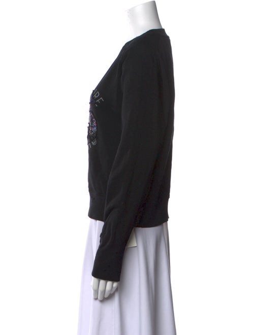 Zadig & Voltaire Graphic Print Crew Neck Sweatshirt