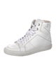 Zadig & Voltaire Leather Wedge Sneakers