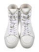 Zadig & Voltaire Leather Wedge Sneakers