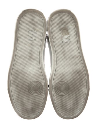 Zadig & Voltaire Leather Wedge Sneakers