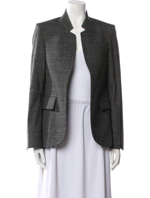 Zadig & Voltaire Plaid Print Blazer