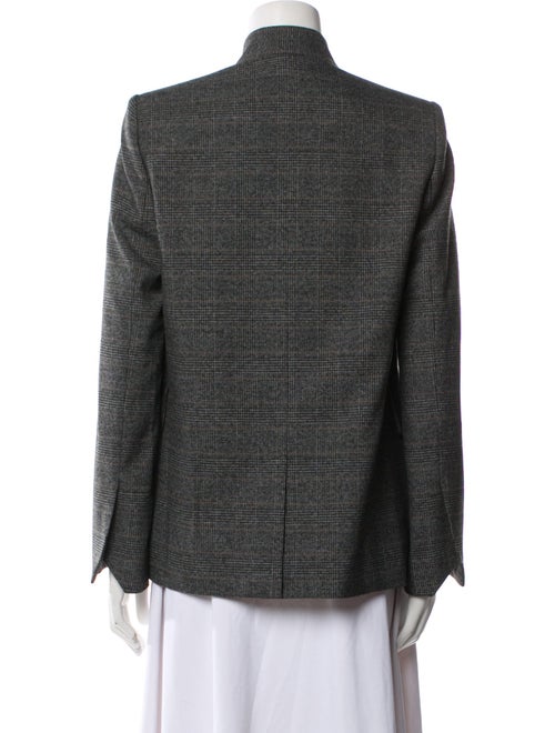 Zadig & Voltaire Plaid Print Blazer