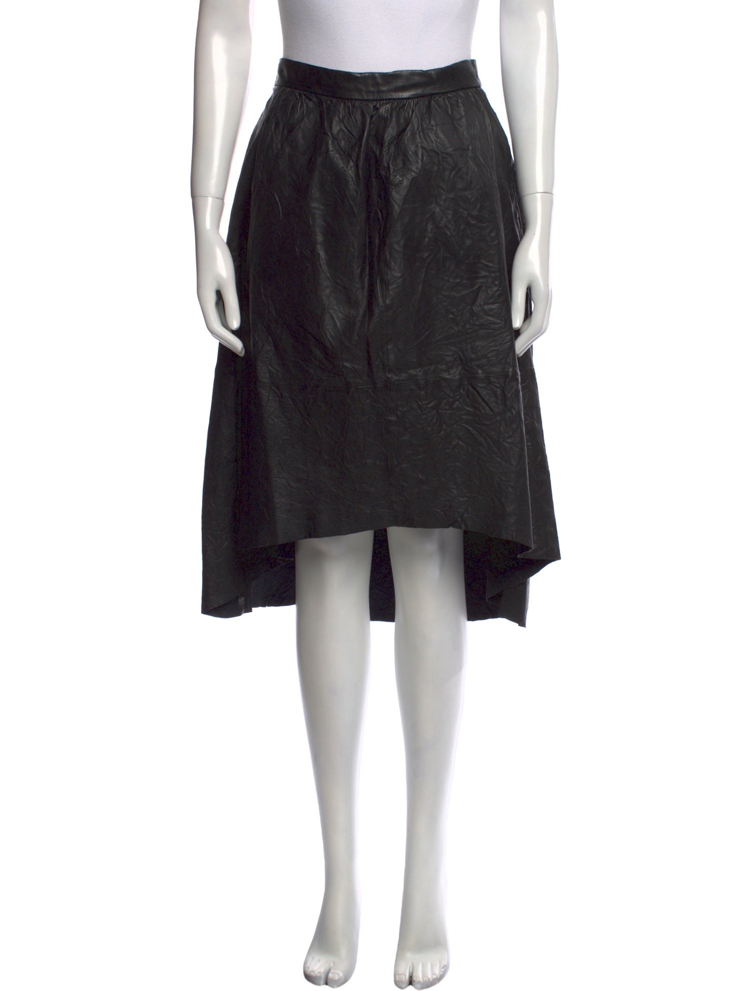 Zadig & Voltaire Leather Knee-Length Skirt