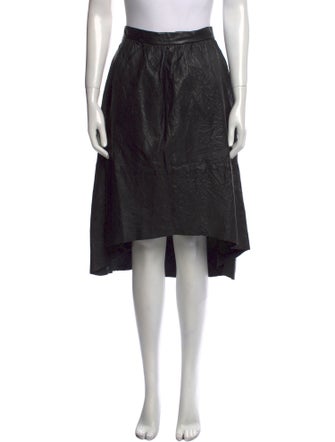 Zadig & Voltaire Leather Knee-Length Skirt