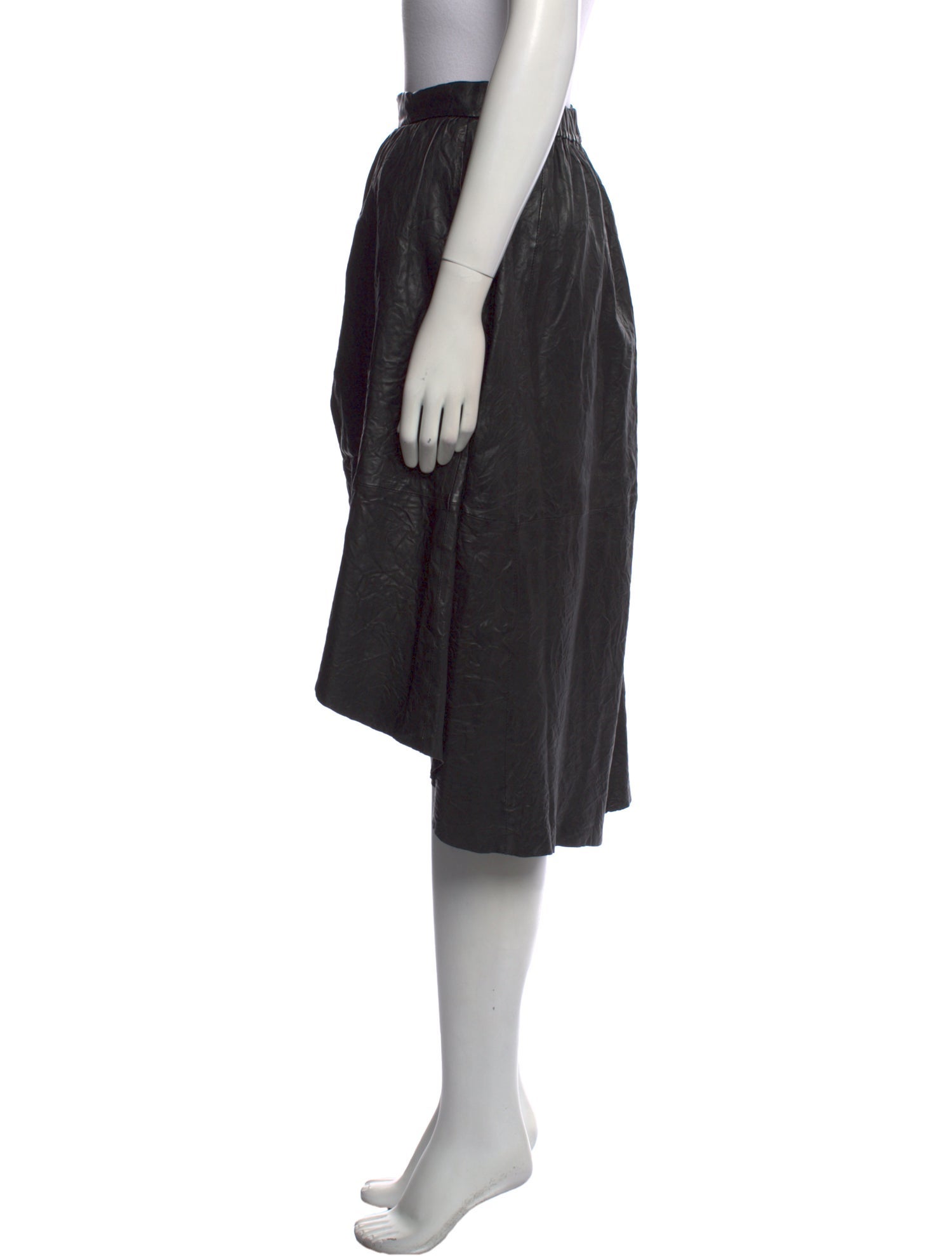 Zadig & Voltaire Leather Knee-Length Skirt