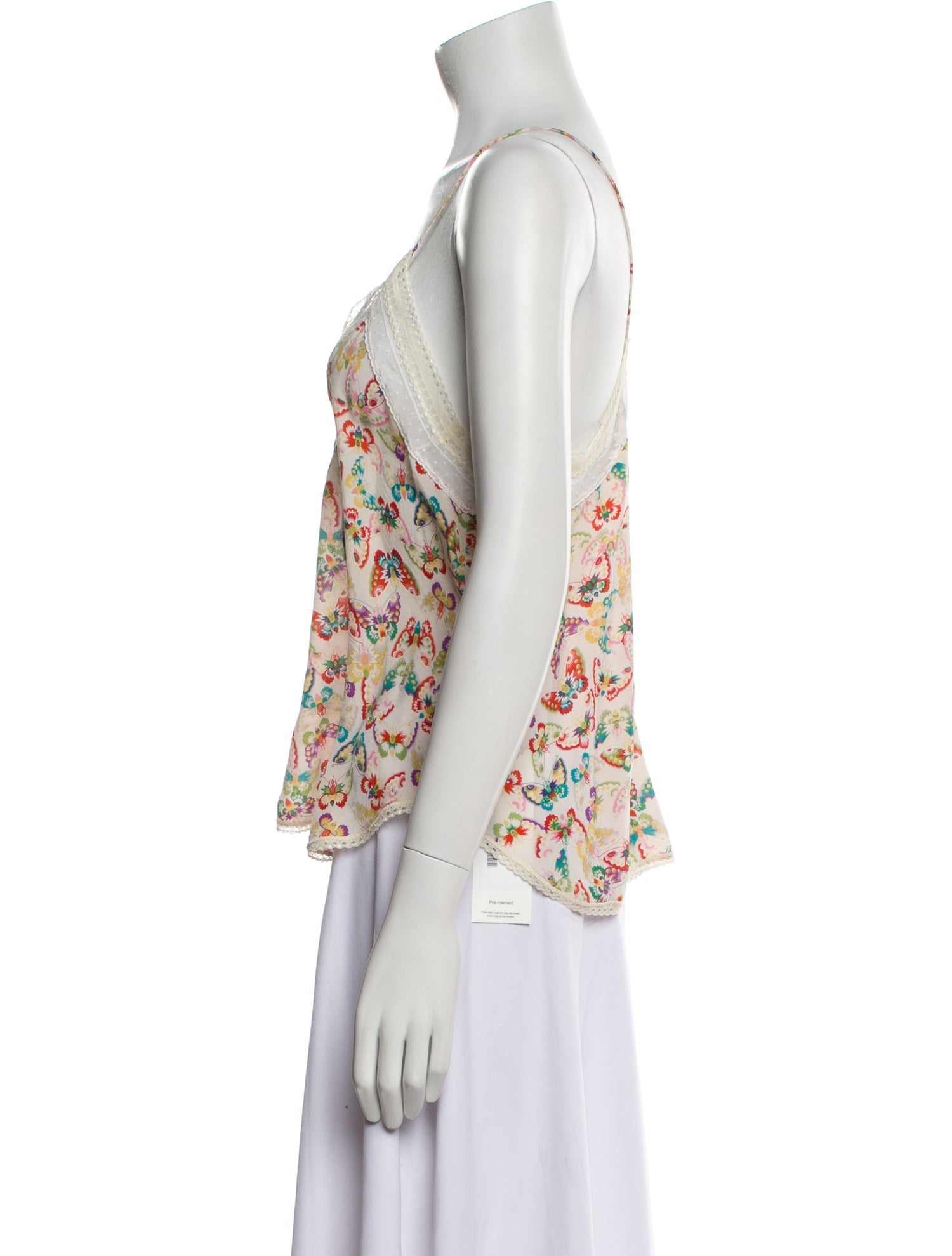 Zadig & Voltaire Silk Floral Print Top