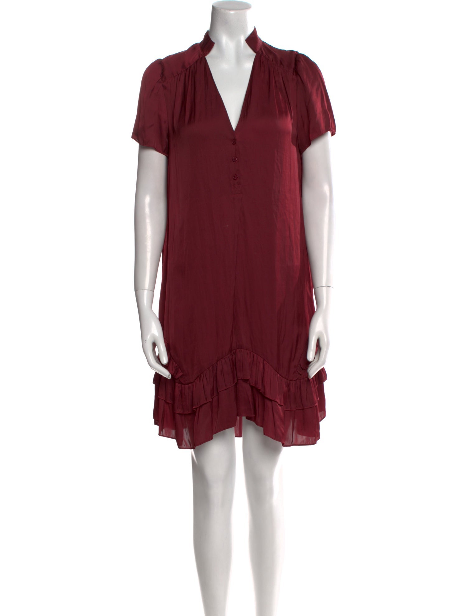 Zadig & Voltaire V-Neck Knee-Length Dress