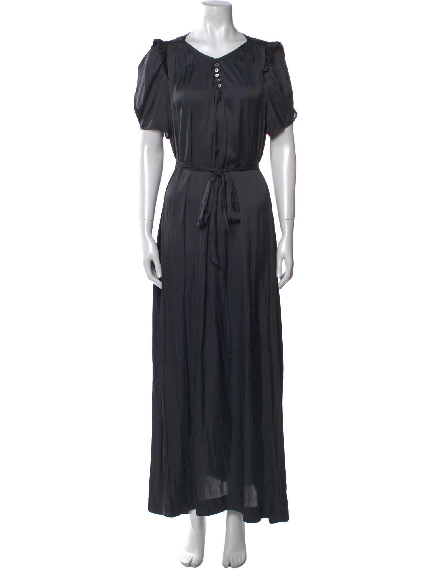 Zadig & Voltaire V-Neck Long Dress