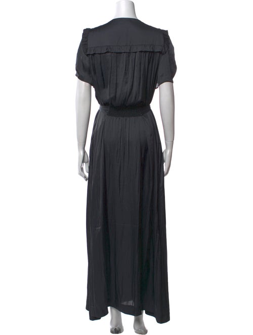 Zadig & Voltaire V-Neck Long Dress