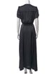 Zadig & Voltaire V-Neck Long Dress