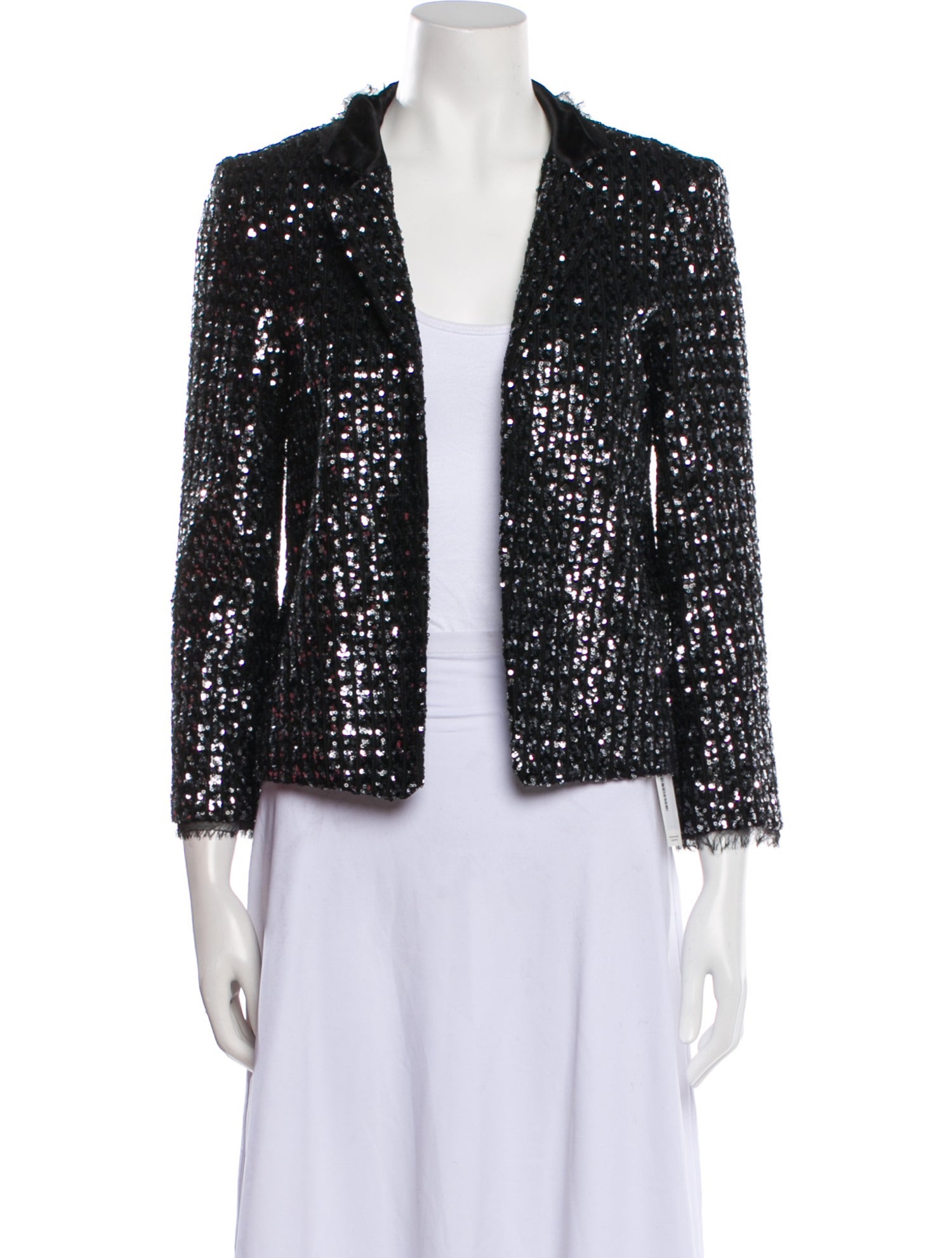 Zadig & Voltaire Sequin Printed Evening Jacket