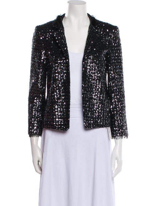 Zadig & Voltaire Sequin Printed Evening Jacket