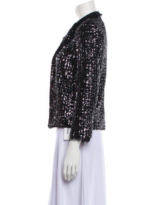 Zadig & Voltaire Sequin Printed Evening Jacket