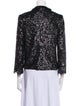 Zadig & Voltaire Sequin Printed Evening Jacket