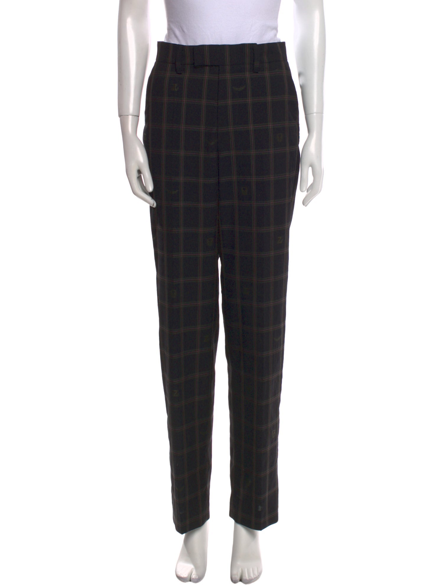 Zadig & Voltaire Virgin Wool Straight Leg Pants