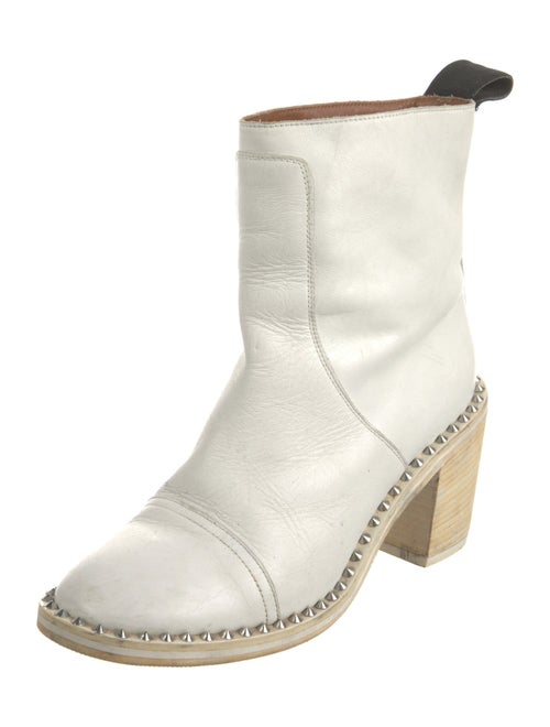 Zadig & Voltaire Leather Studded Accents Boots