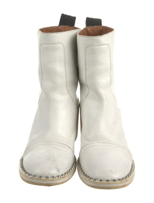 Zadig & Voltaire Leather Studded Accents Boots