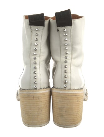 Zadig & Voltaire Leather Studded Accents Boots