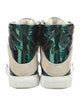 Zadig & Voltaire Patent Leather Printed Sneakers
