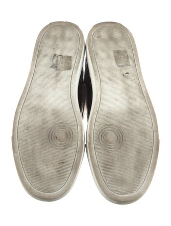 Zadig & Voltaire Patent Leather Printed Sneakers