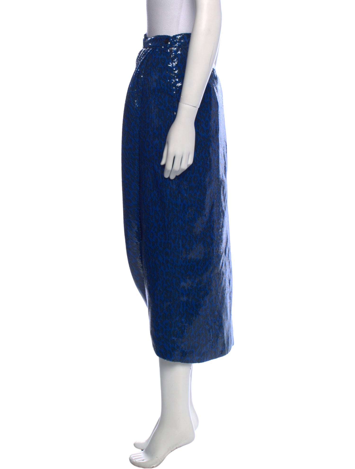 Zadig & Voltaire Sequin Embellishments Midi Length Skirt w/ Tags