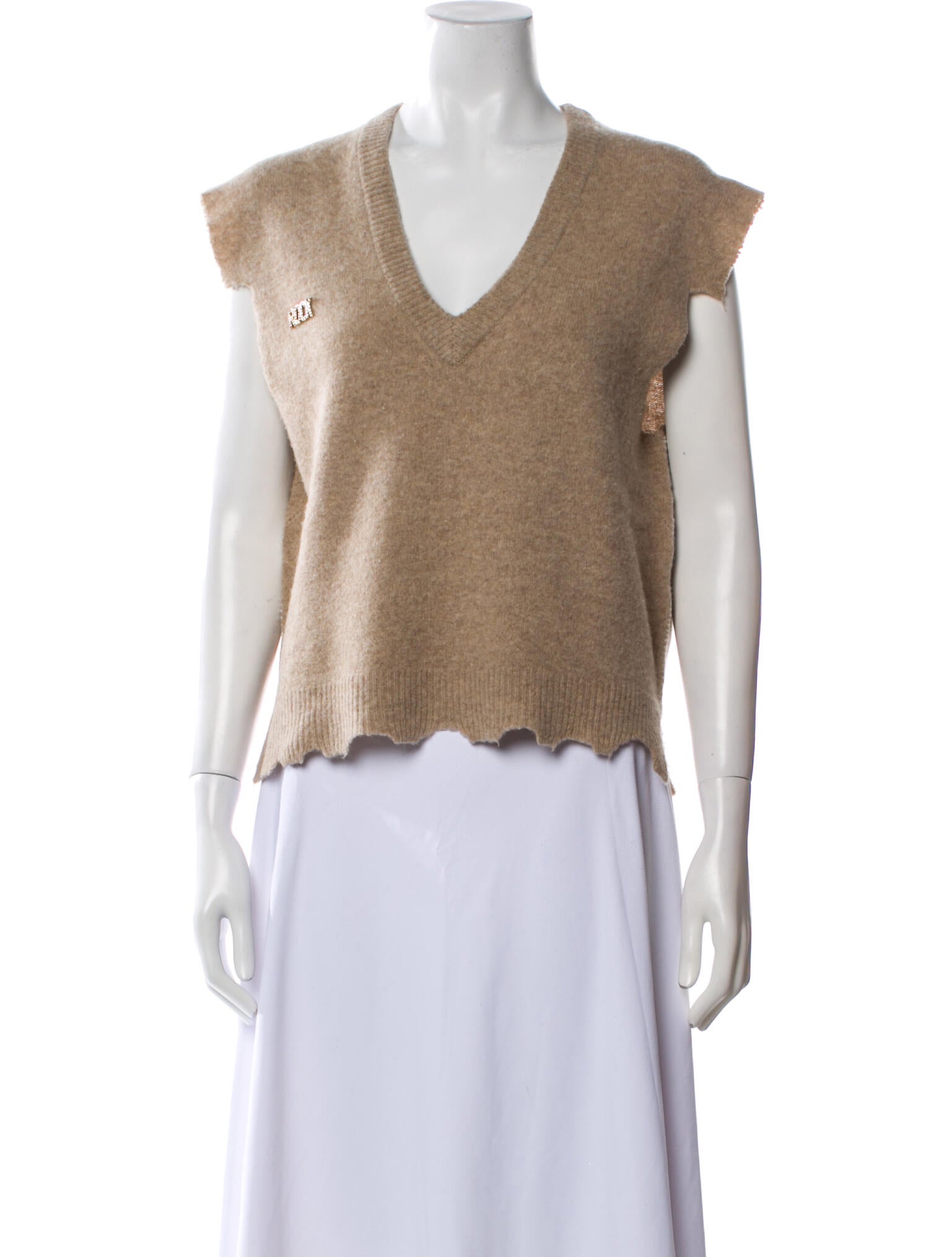 Zadig & Voltaire Merino Wool V-Neck Sweater