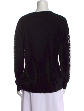Zadig & Voltaire Wool Scoop Neck Sweater