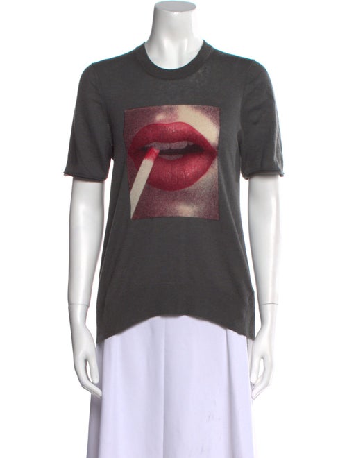 Zadig & Voltaire Cashmere Graphic Print T-Shirt