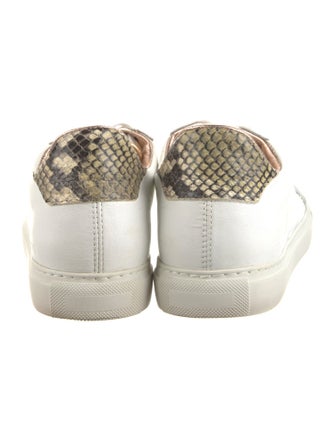 Zadig & Voltaire Leather Studded Accents Sneakers
