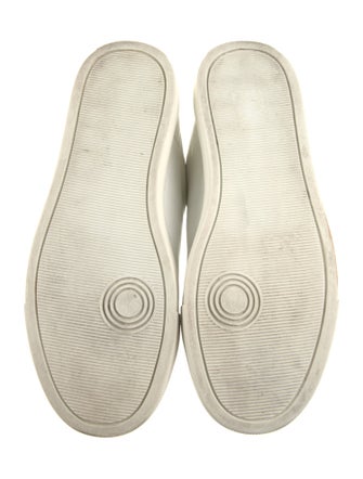 Zadig & Voltaire Leather Studded Accents Sneakers