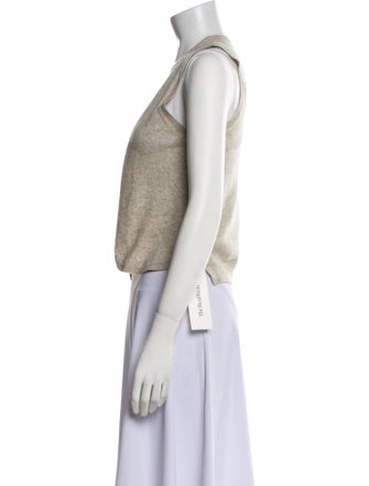 Zadig & Voltaire Cashmere Open Front Crop Top