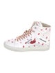 Zadig & Voltaire Leather Printed Sneakers