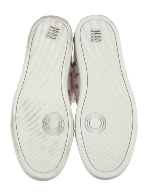 Zadig & Voltaire Leather Printed Sneakers