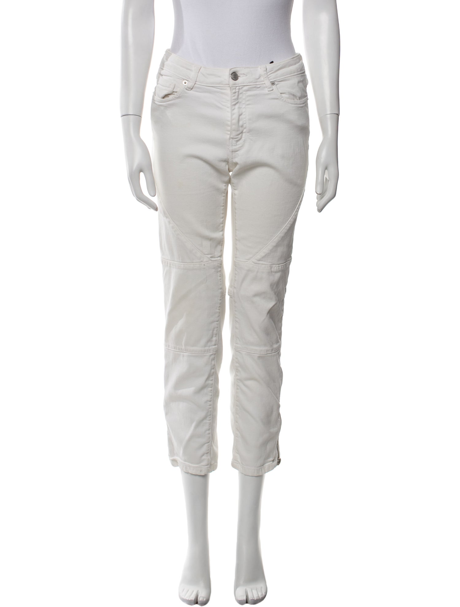 Zadig & Voltaire Mid-Rise Straight Leg Jeans