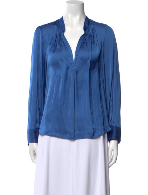 Zadig & Voltaire V-Neck Long Sleeve Blouse