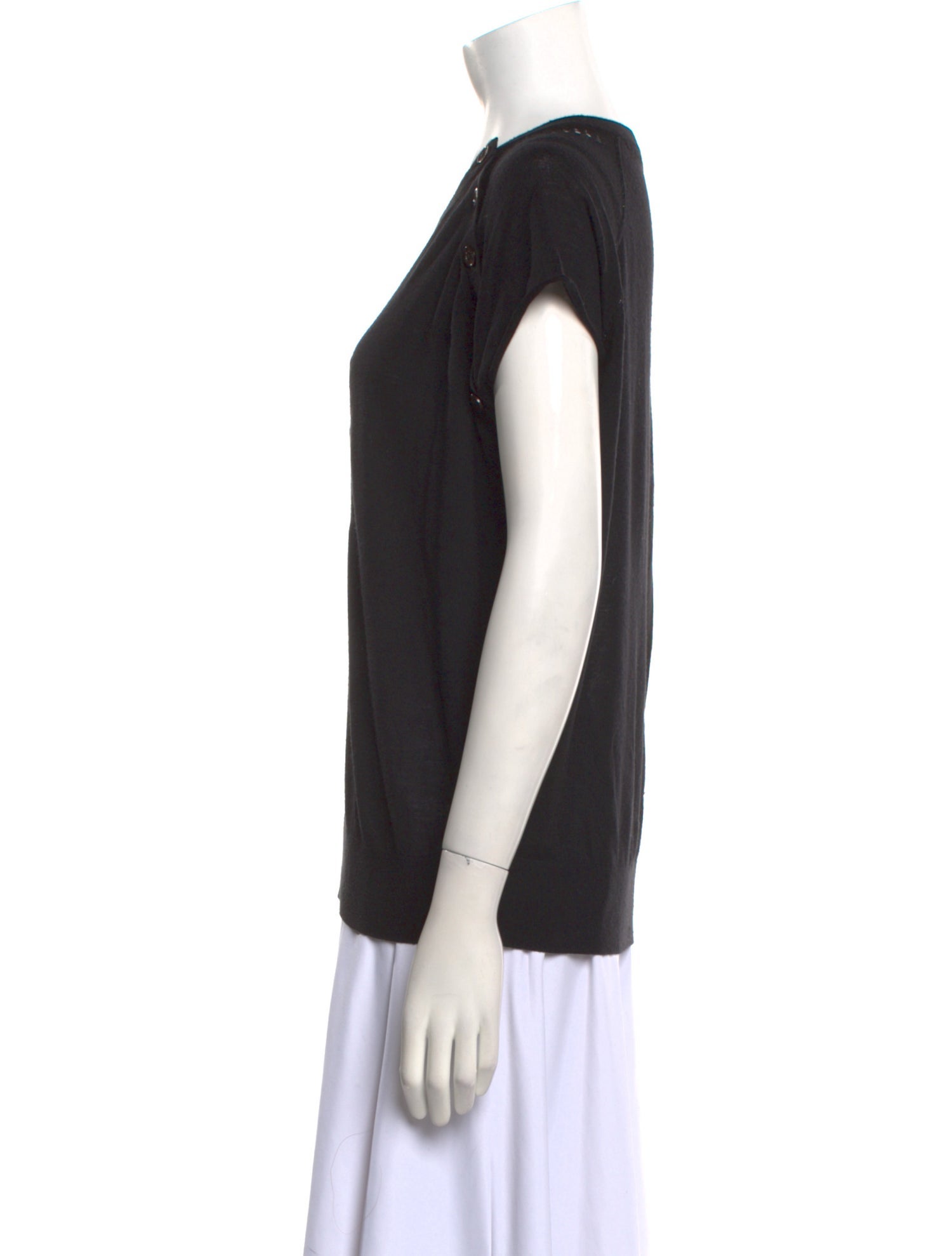 Zadig & Voltaire Merino Wool Graphic Print T-Shirt