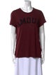 Zadig & Voltaire Graphic Print Crew Neck T-Shirt