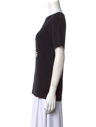 Zadig & Voltaire Graphic Print Crew Neck T-Shirt