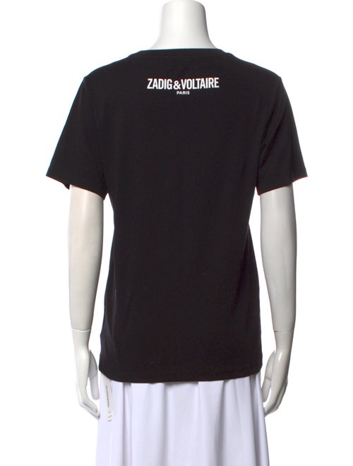 Zadig & Voltaire Graphic Print Crew Neck T-Shirt