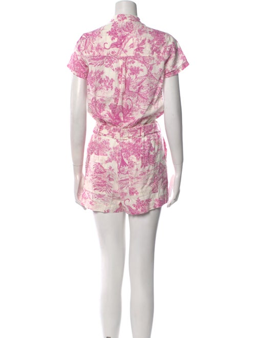 Zadig & Voltaire Printed Crew Neck Romper