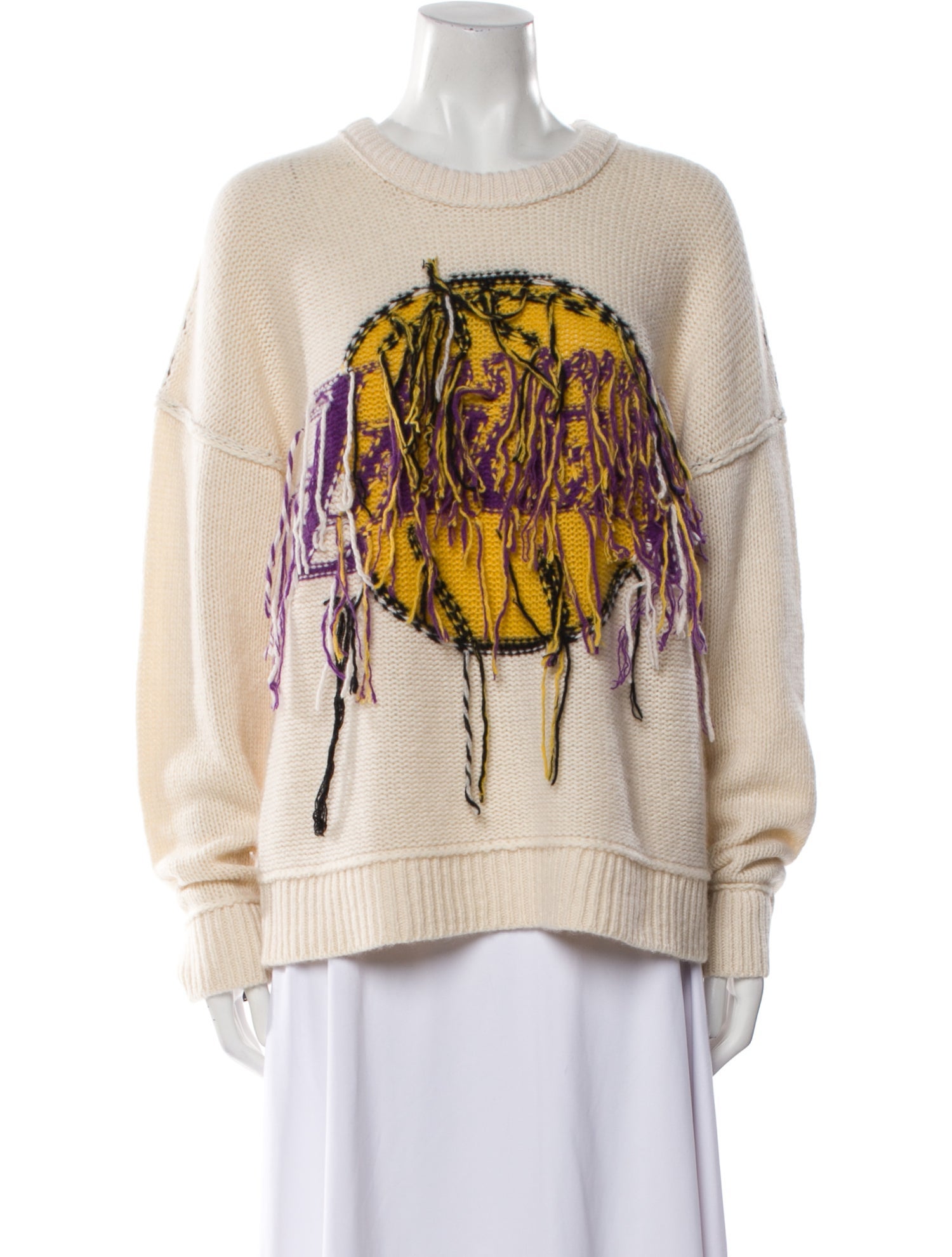 Zadig & Voltaire Cashmere Graphic Print Sweater