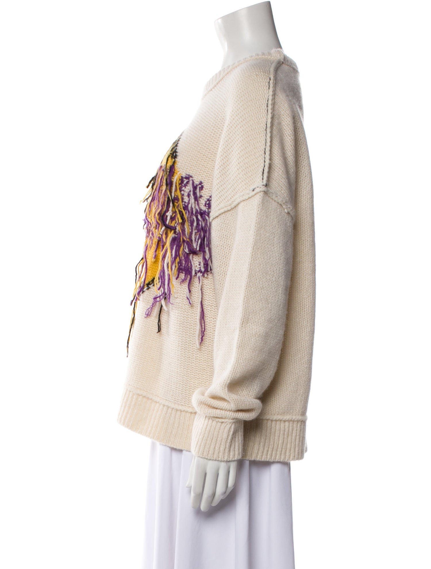 Zadig & Voltaire Cashmere Graphic Print Sweater