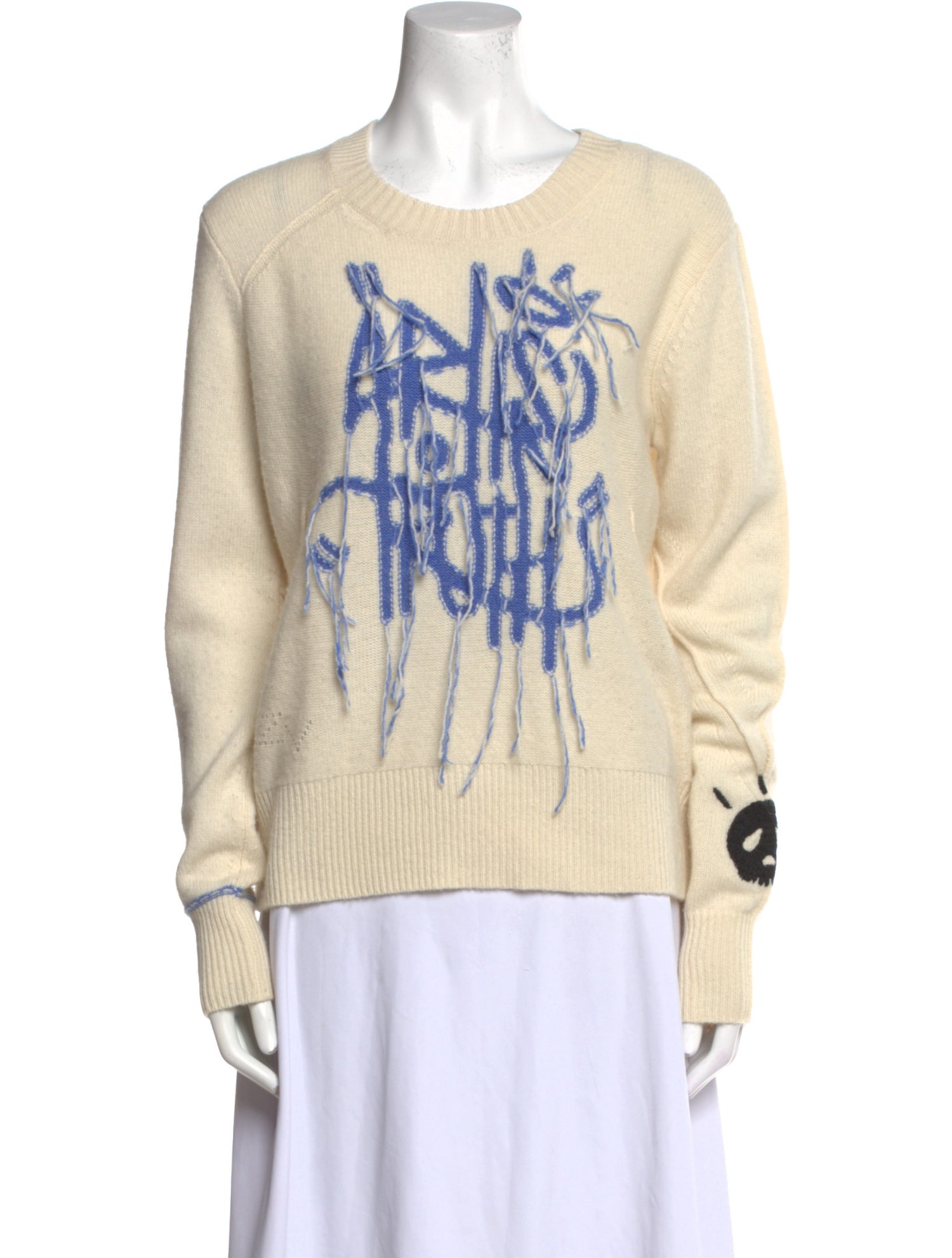 Zadig & Voltaire Wool Graphic Print Sweater