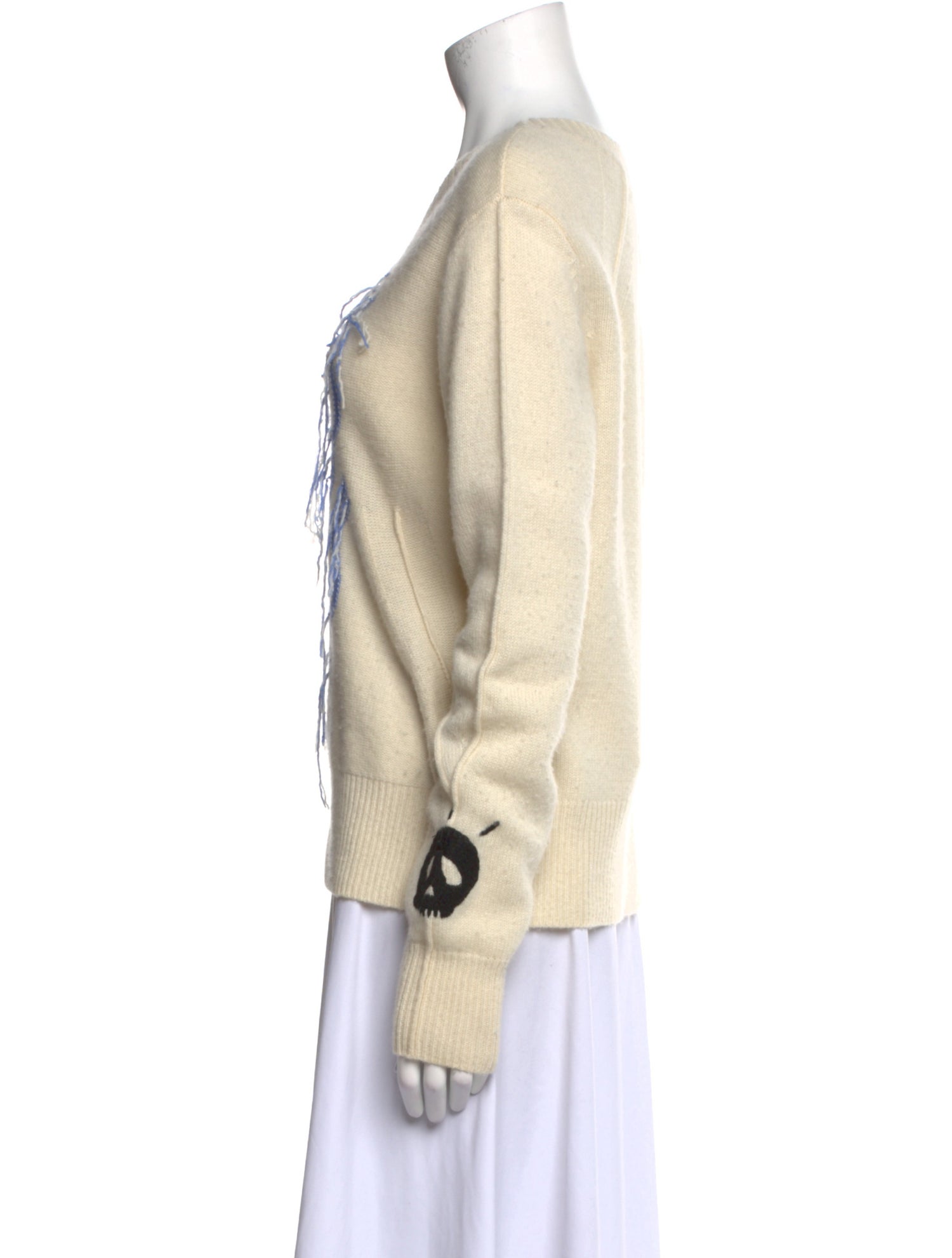 Zadig & Voltaire Wool Graphic Print Sweater