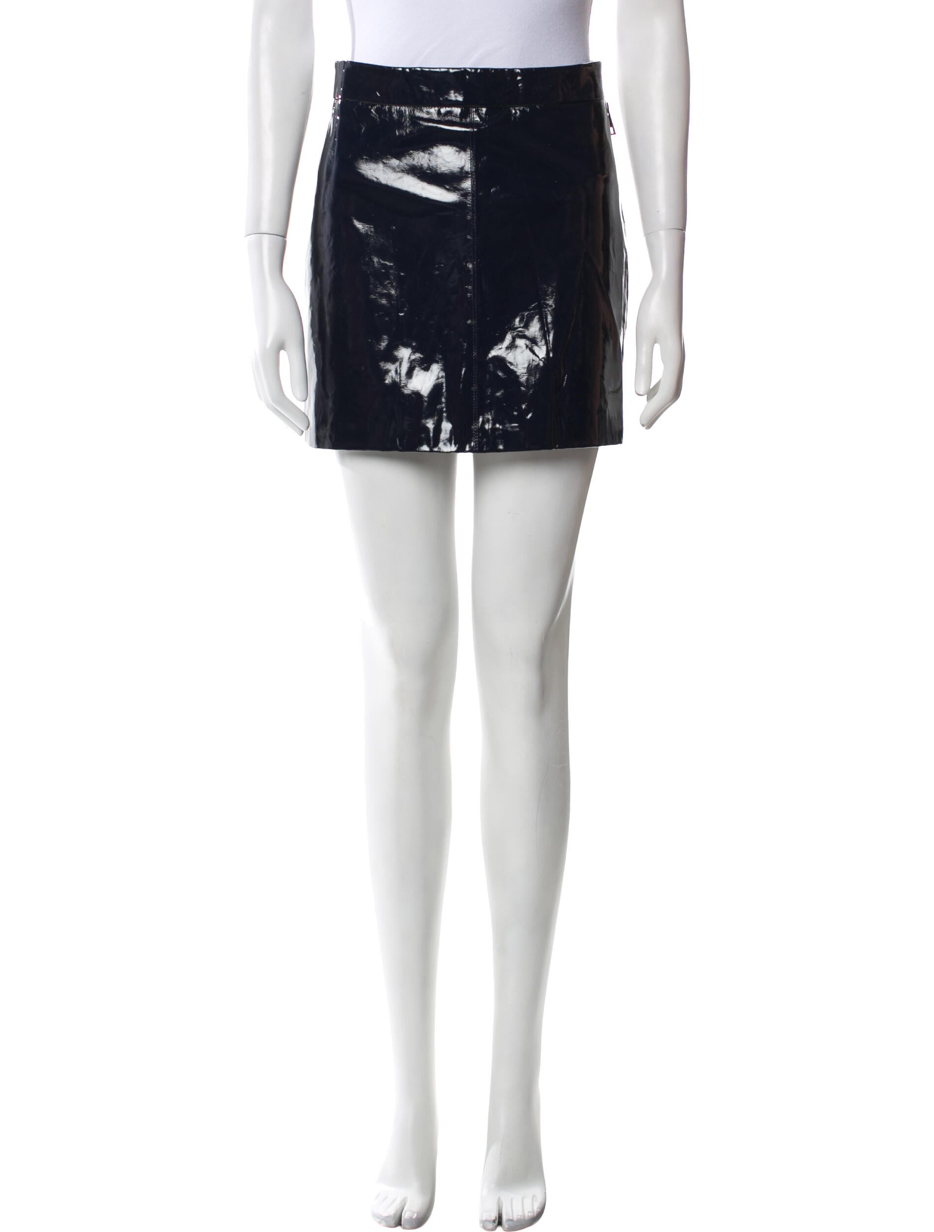 Zadig & Voltaire Leather Mini Skirt