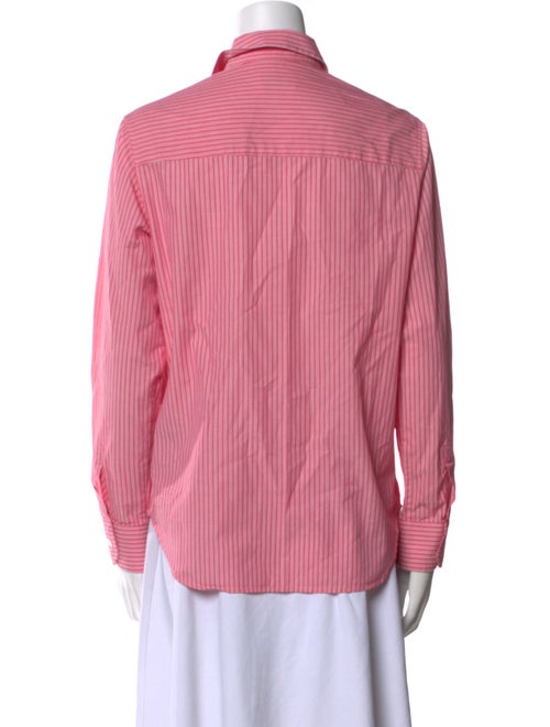 Zadig & Voltaire Striped Long Sleeve Button-Up Top