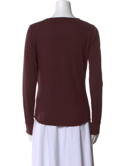 Zadig & Voltaire V-Neck Long Sleeve T-Shirt