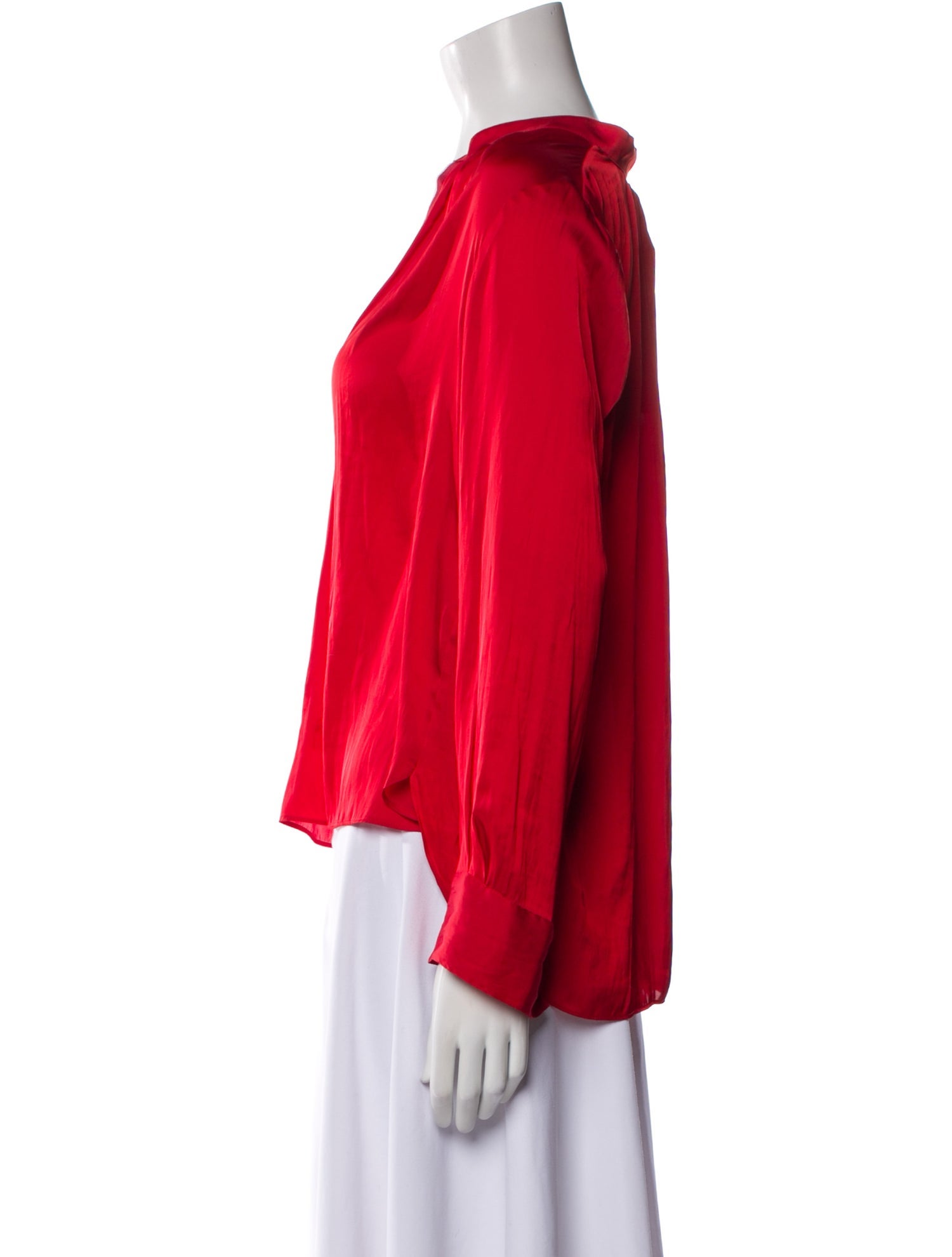 Zadig & Voltaire V-Neck Long Sleeve Blouse