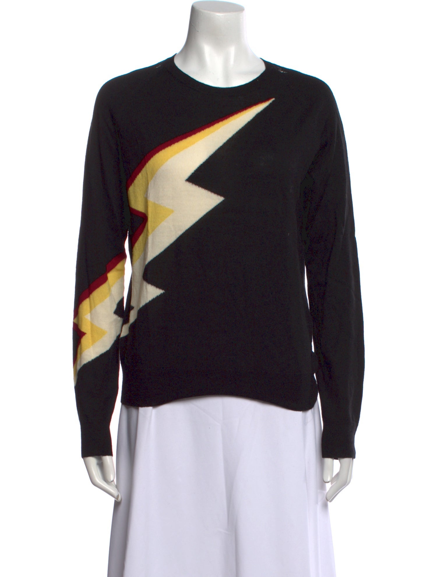 Zadig & Voltaire Merino Wool Printed Sweater